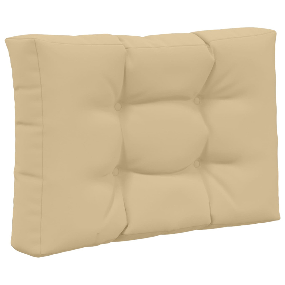 Produktbild för Utomhus Soffa Kudde 3 pcs Beige Polyester