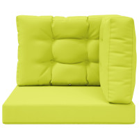 Produktbild för Utomhus Soffa Kudde 3 pcs Grön Polyester