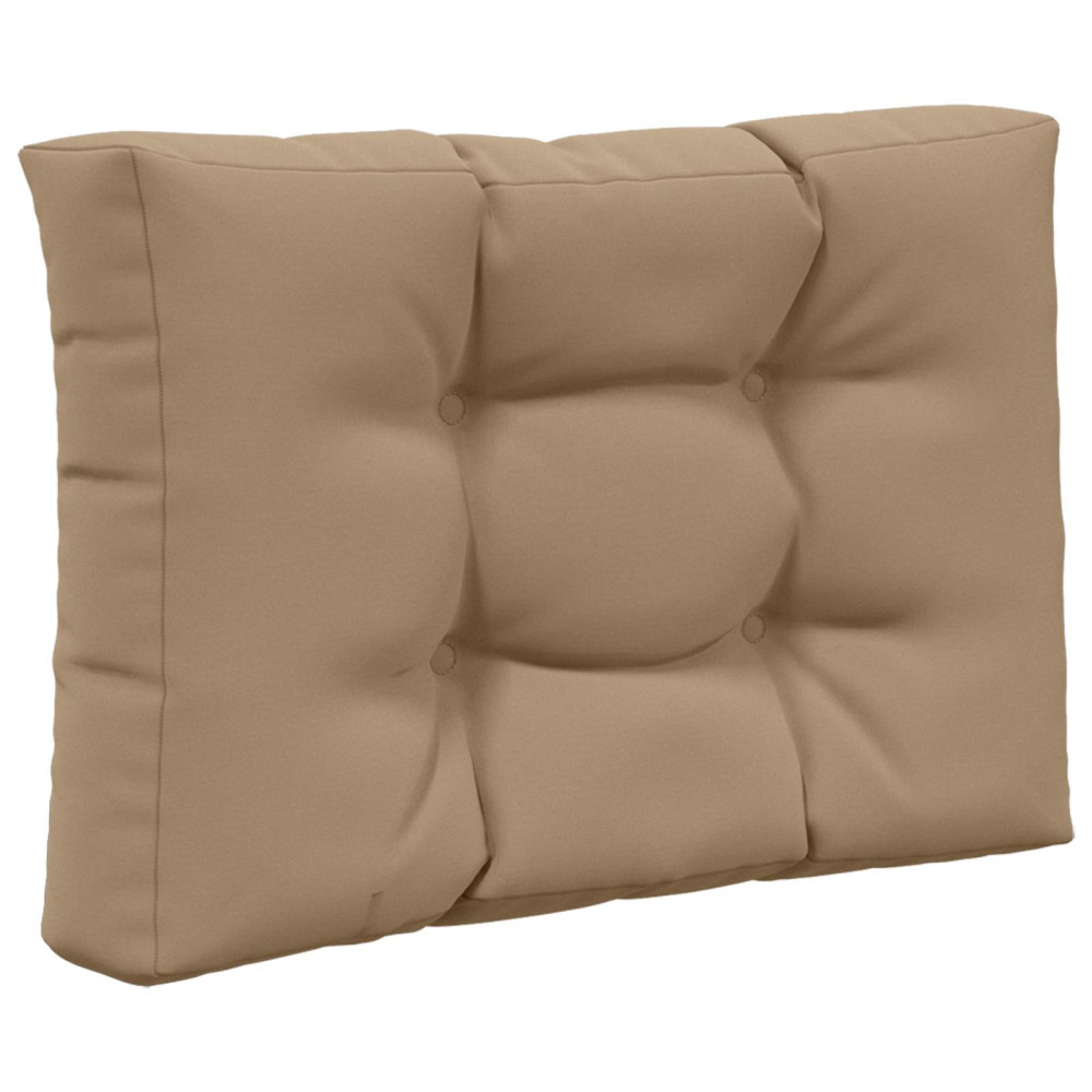 Produktbild för Utomhus Soffa Kudde 3 pcs Taupe Polyester