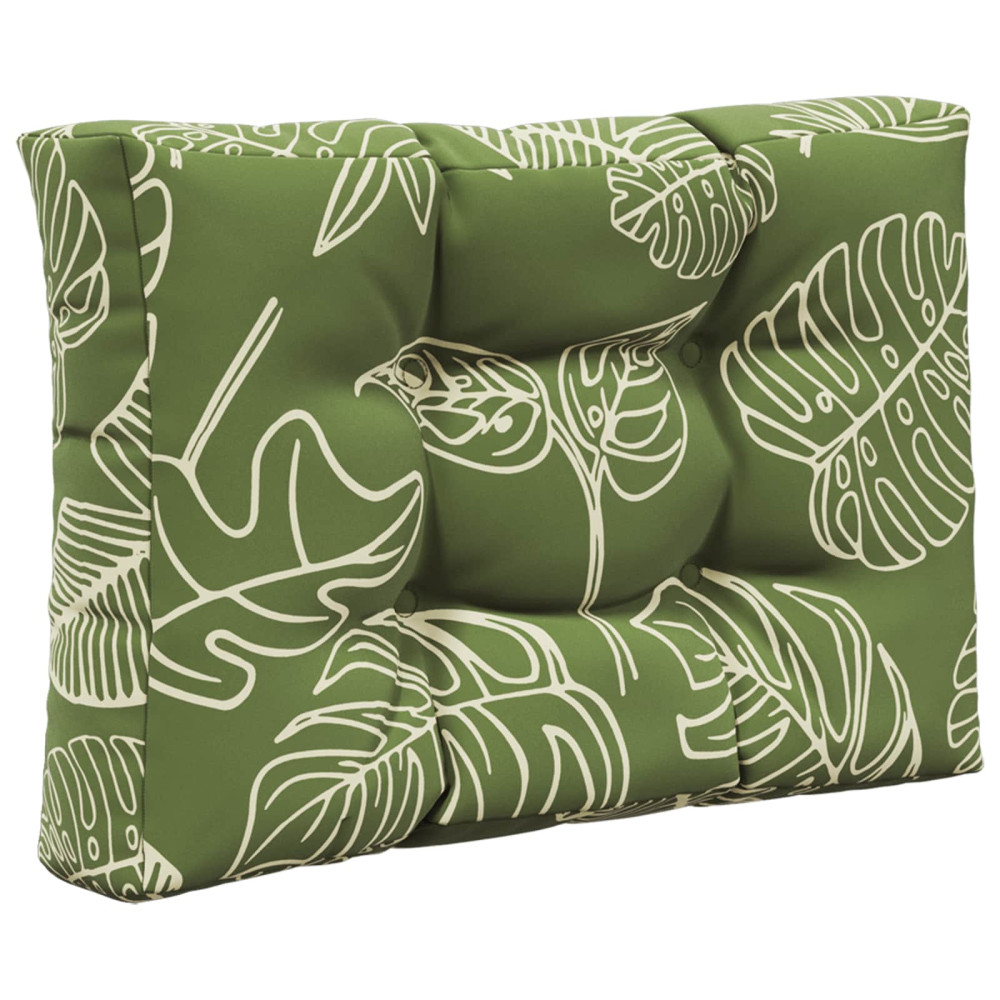 Produktbild för Utomhus Soffa Kudde 3 pcs Bladdesign Polyester