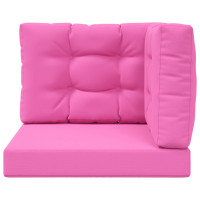 Produktbild för Utomhus Soffa Kudde 3 pcs Rosa Polyester