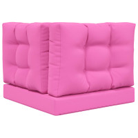 Produktbild för Utomhus Soffa Kudde 3 pcs Rosa Polyester