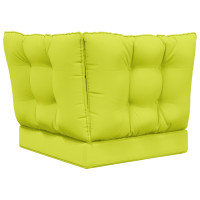 Produktbild för Utomhus Soffa Kudde Polyester Grön 60 x 40 x 10 cm