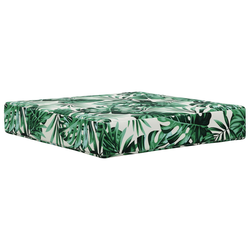 Produktbild för Utomhus Soffa Kudde 3 pcs Bladmönster Polyester