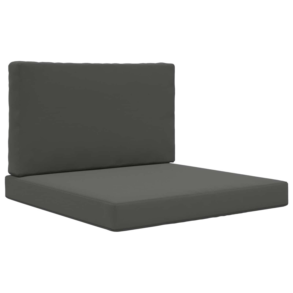 Produktbild för Utomhus Soffa Kudde 2 pcs Antracit Polyester