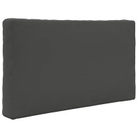 Produktbild för Utomhus Soffa Kudde 2 pcs Antracit Polyester