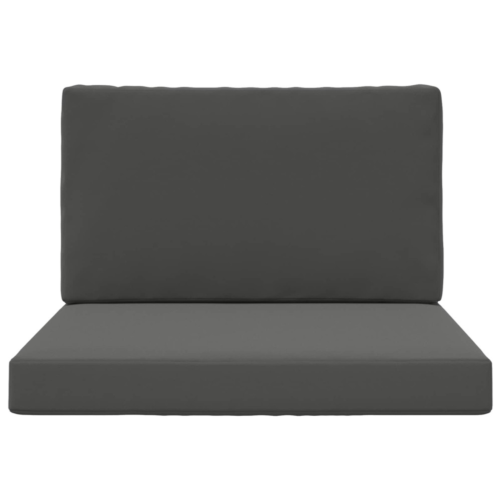 Produktbild för Utomhus Soffa Kudde 2 pcs Antracit Polyester