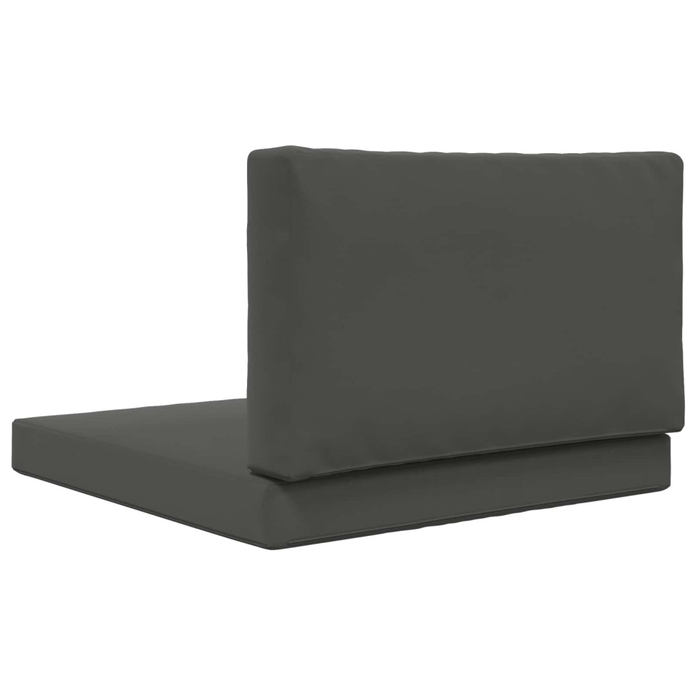 Produktbild för Utomhus Soffa Kudde 2 pcs Antracit Polyester
