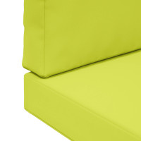 Produktbild för Utomhus Soffa Kudde 2 pcs Grön Polyester