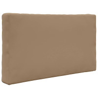 Produktbild för Utomhus Soffa Kudde 2 pcs Taupe Polyester