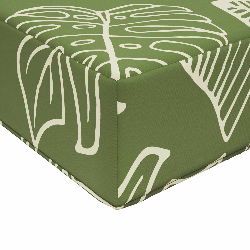 Produktbild för Utomhus Soffa Kudde 2 pcs Bladdesign Polyester