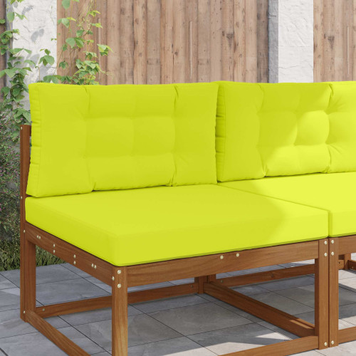 vidaXL Utomhus Soffa Kudde 2 pcs Grön Polyester