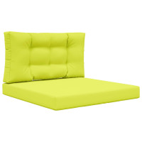 Produktbild för Utomhus Soffa Kudde 2 pcs Grön Polyester