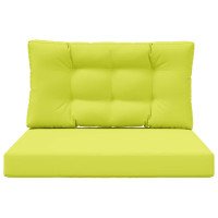 Produktbild för Utomhus Soffa Kudde 2 pcs Grön Polyester