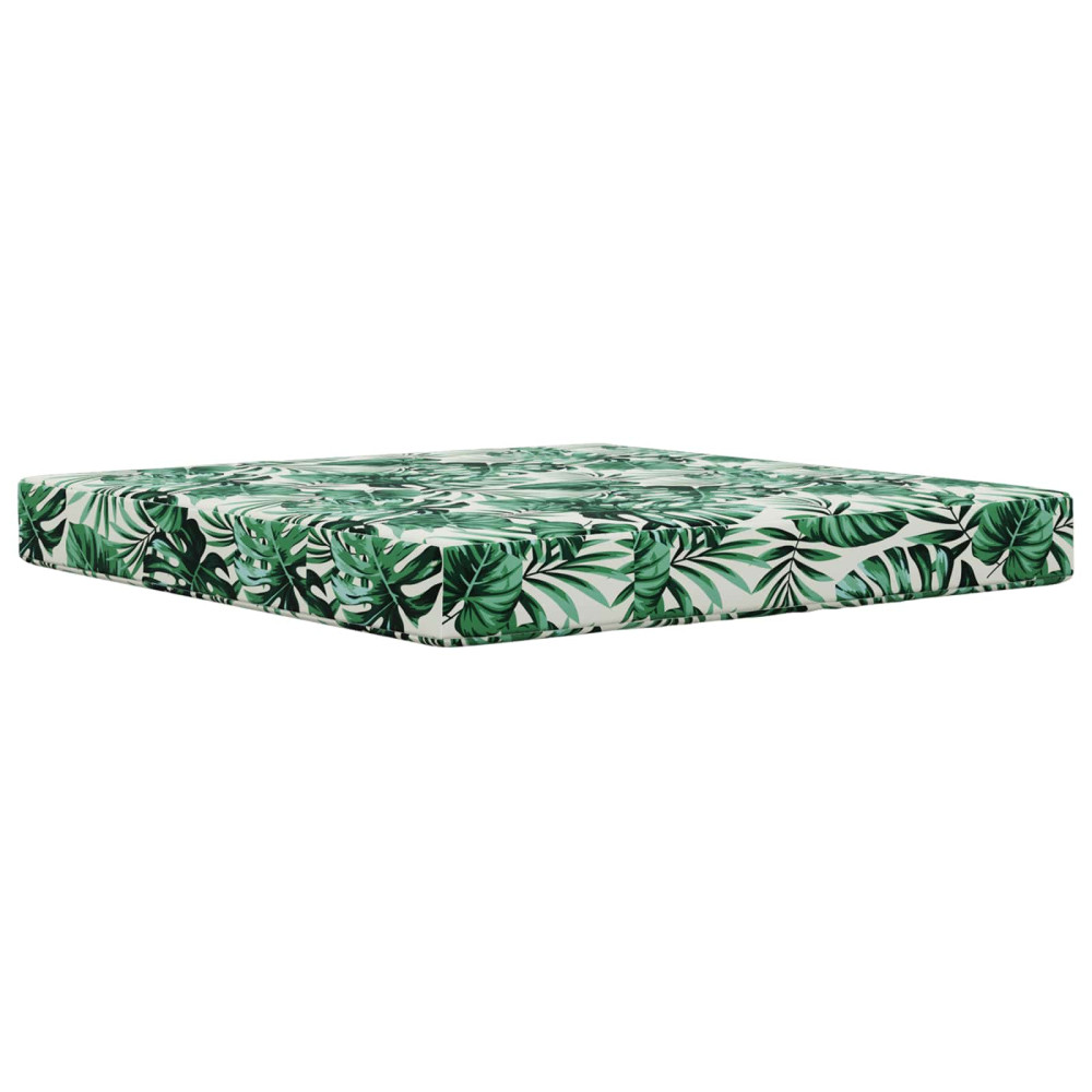 Produktbild för Utomhus Soffa Kudde 2 pcs Bladmönster Polyester