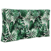 Produktbild för Utomhus Soffa Kudde 2 pcs Bladmönster Polyester