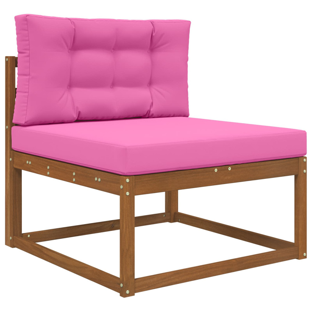 Produktbild för Utomhus Soffa Kudde 2 pcs Rosa Polyester