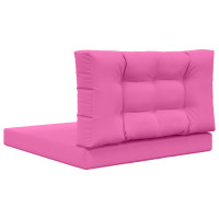 Produktbild för Utomhus Soffa Kudde 2 pcs Rosa Polyester