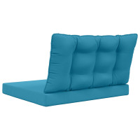 Produktbild för Utomhus Soffa Kudde Polyester Kungsblå 80 x 68,5 x 8 cm