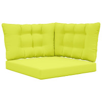 Produktbild för Utomhus Soffa Kudde Polyester Grön 80 x 43 x 10 cm