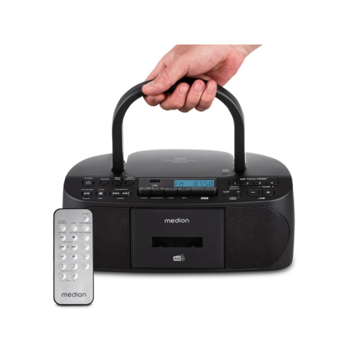 Medion 50079328, Personal, Digital, DAB+, FM, PLL, 6 W, LCD,... - Radio