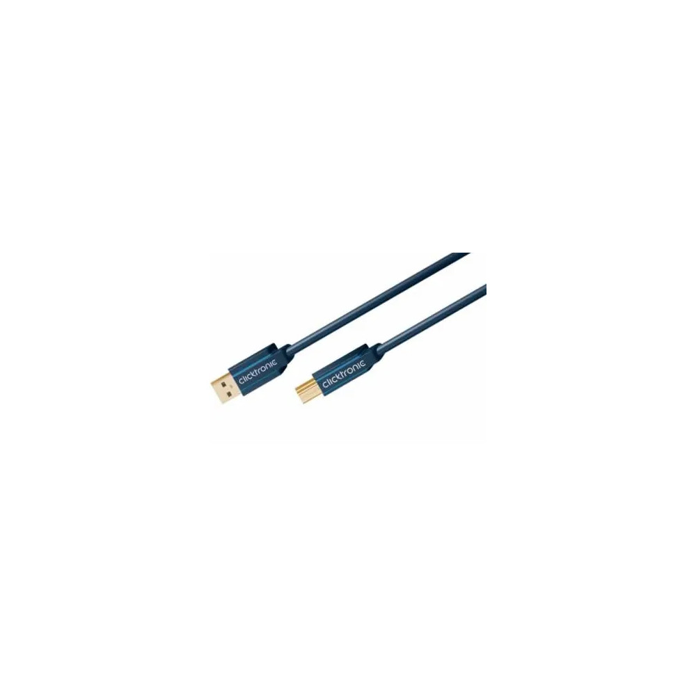 Produktbild för ClickTronic - USB-kabel - USB typ A till USB Type B - 1.8 m