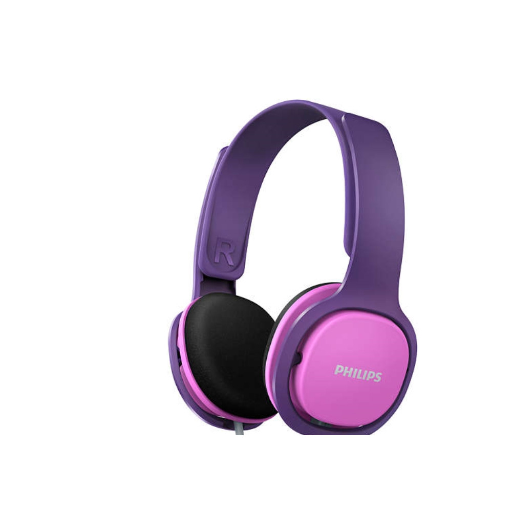 Produktbild för Philips Kids SHK2000PK - hörlurar - 3,5 mm kontakt
