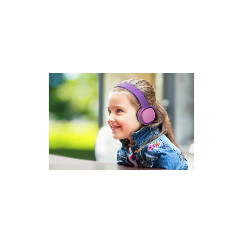 Produktbild för Philips Kids SHK2000PK - hörlurar - 3,5 mm kontakt