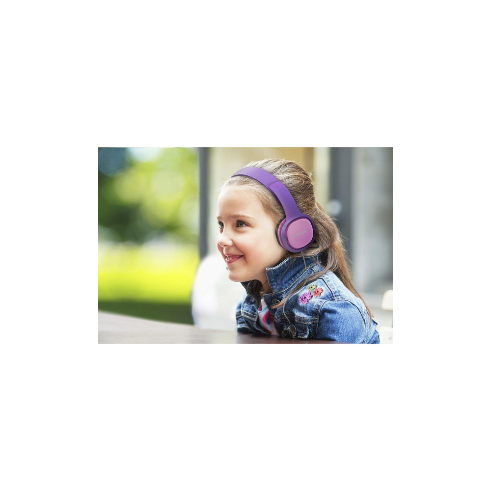 Produktbild för Philips Kids SHK2000PK - hörlurar - 3,5 mm kontakt