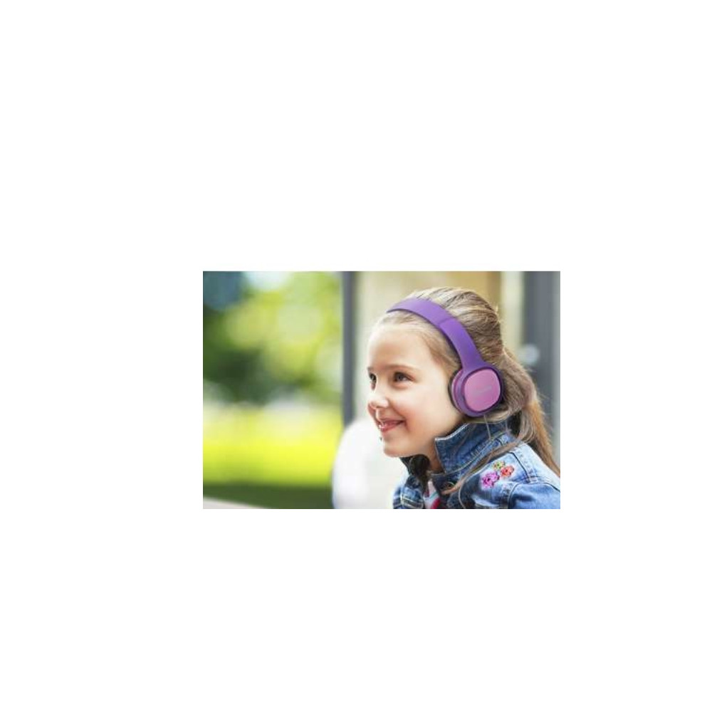 Produktbild för Philips Kids SHK2000PK - hörlurar - 3,5 mm kontakt