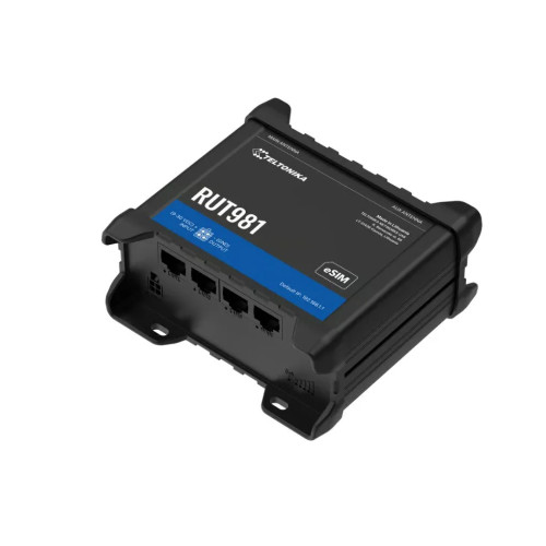 Teltonika Teltonika RUT981 - trådlös router - WWAN - Wi-Fi - 2G, 3G, 4G - DIN-skenmonterbar, bordsmonterbar, väggmonterbar