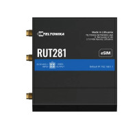 Produktbild för Teltonika RUT281 - trådlös router - WWAN - Wi-Fi - 2G, 3G, 4G - DIN-skenmonterbar, bordsmonterbar, väggmonterbar