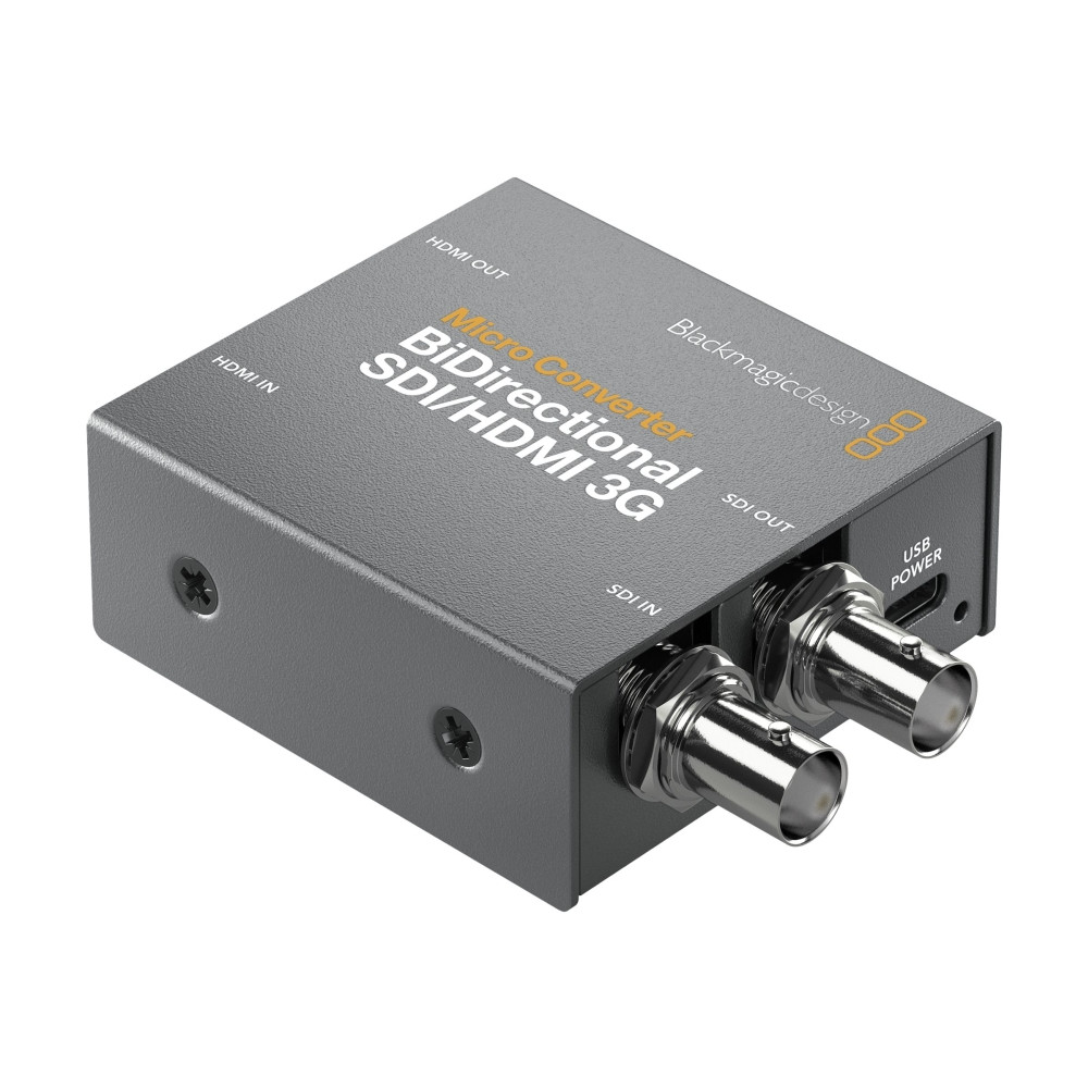 Produktbild för Blackmagic Micro Converter BiDirectional SDI/HDMI 3G 3G-SDI/HD-SDI/SDI to HDMI bidirectional video and audio converter