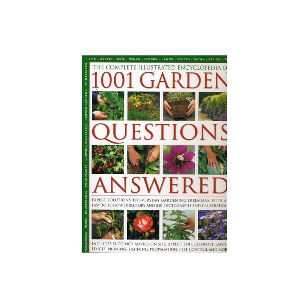 Produktbild för Complete Illustrated Encyclopedia of 1001 Garden Questions Answered (inbunden, eng)