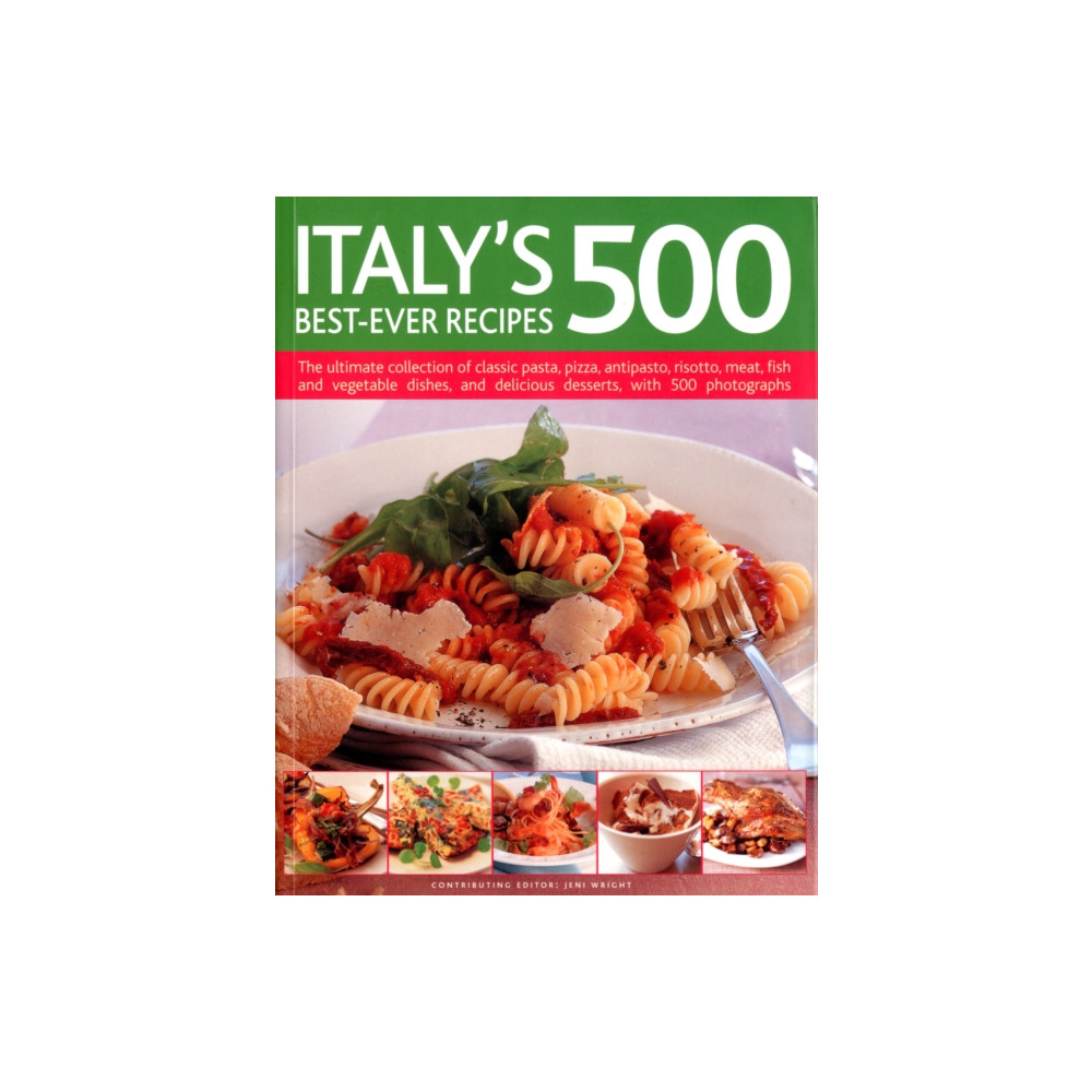 Produktbild för Italy's 500 Best-ever Recipes (häftad, eng)