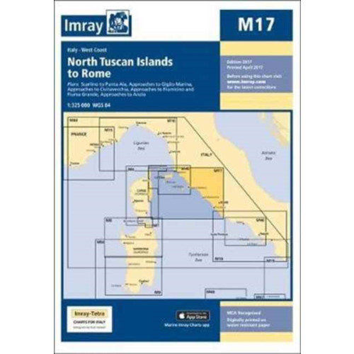 Imray, Laurie, Norie & Wilson Ltd M17 North Tuscan Islands to Rome