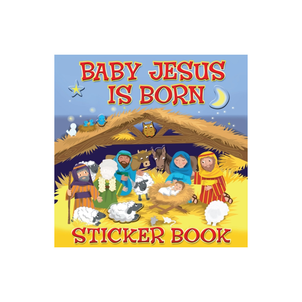Produktbild för Baby Jesus is Born Sticker Book (häftad, eng)