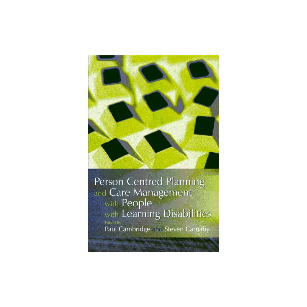 Produktbild för Person Centred Planning and Care Management with People with Learning Disabilities (häftad, eng)