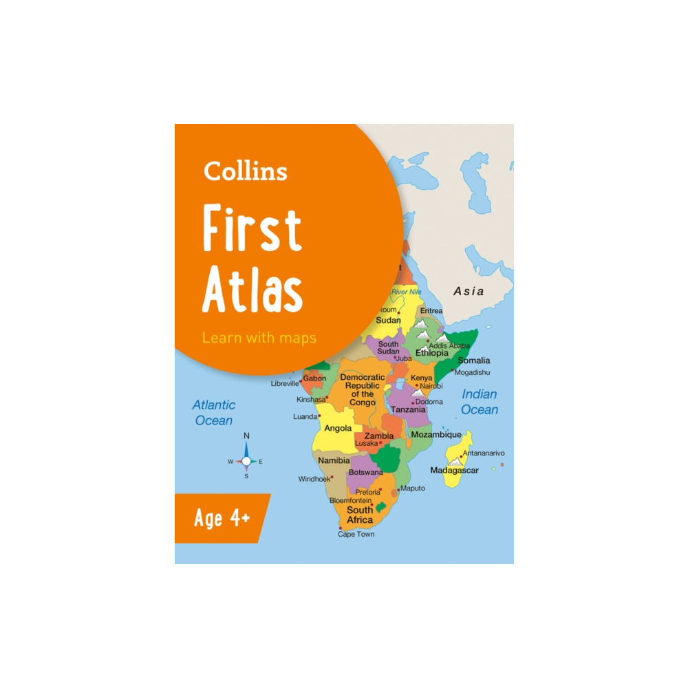 Produktbild för Collins First Atlas (häftad, eng)