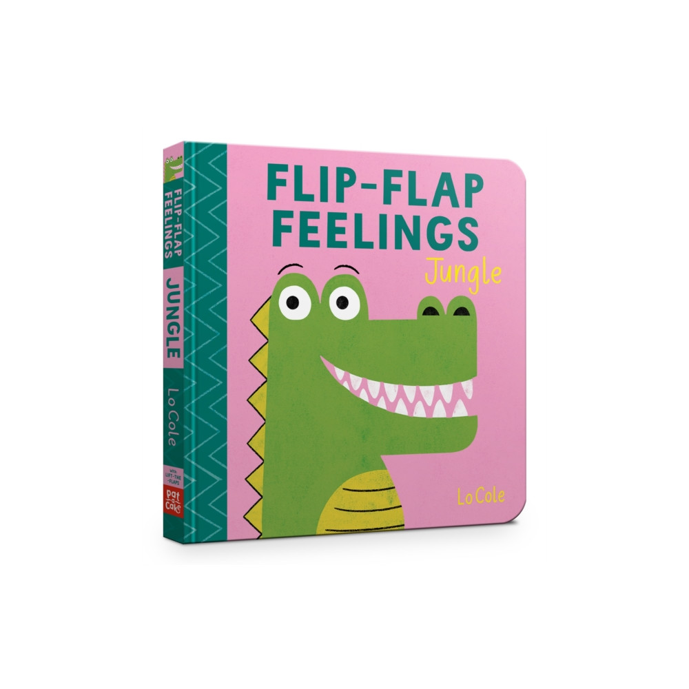 Produktbild för Flip-Flap Feelings: Jungle (bok, board book, eng)