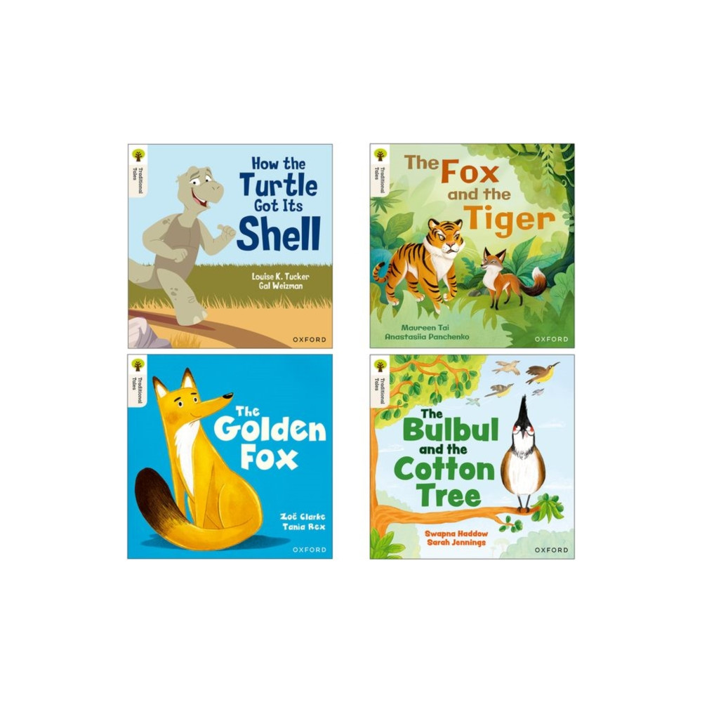 Produktbild för Oxford Reading Tree Traditional Tales: Level 5: Pack of 4: More Stories (häftad, eng)