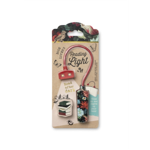 That Company Called If Book Lover's Reading Light - Dark Floral