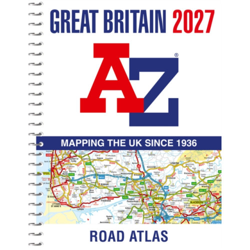 HarperCollins Publishers A -Z Great Britain Road Atlas 2027 (A4 Spiral) (bok, spiral, eng)