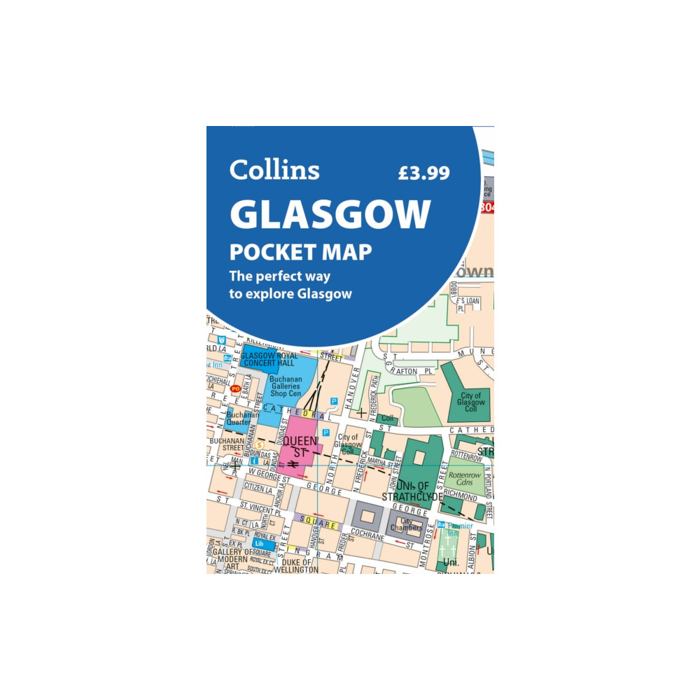 Produktbild för Glasgow Pocket Map