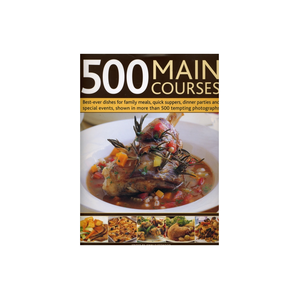 Produktbild för 500 Main Courses (inbunden, eng)