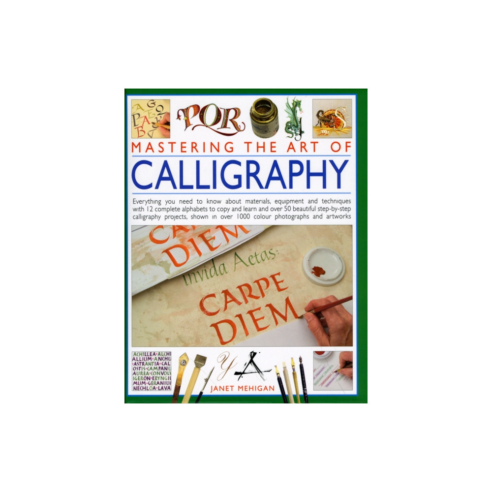 Produktbild för Mastering the Art of Calligraphy (inbunden, eng)