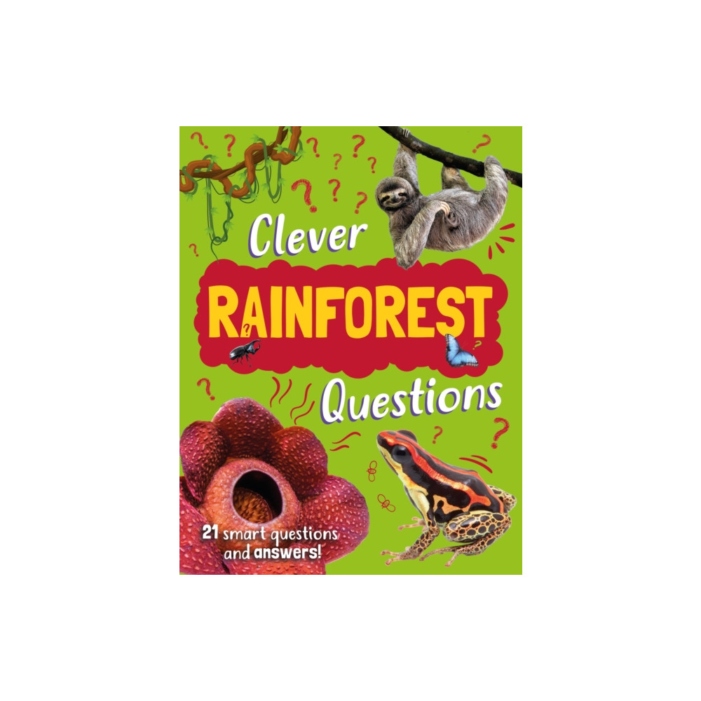 Produktbild för Clever: Rainforest Questions (inbunden, eng)