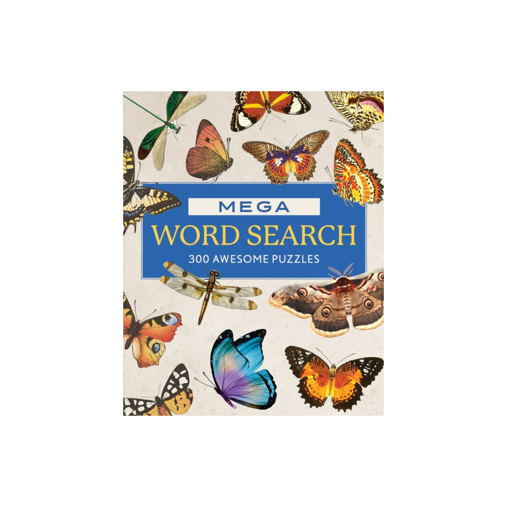 Produktbild för Mega Word Search (häftad, eng)