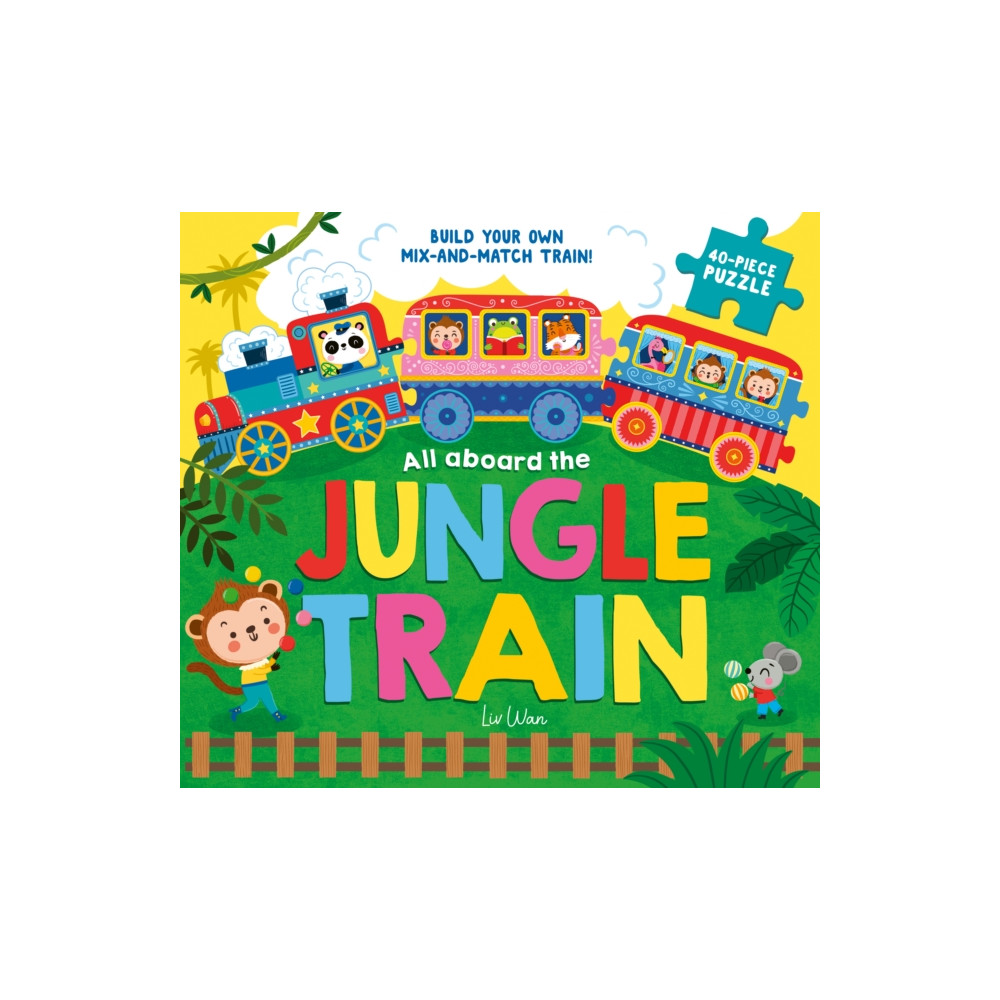 Produktbild för Jungle Train (inbunden, eng)
