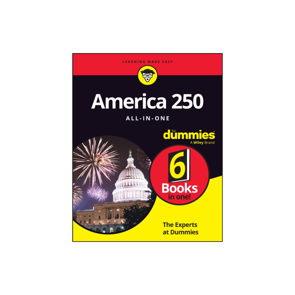 Produktbild för America 250 All-In-One For Dummies (häftad, eng)
